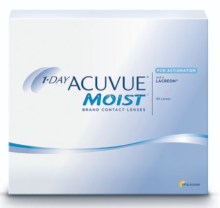 [JJ1DAMT90] 1 Day Acuvue Moist Astigmatismo 90 PK Johnson & Johnson
