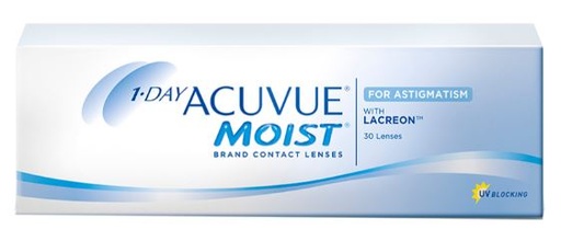 [JJ1DAMT30] 1 Day Acuvue Moist Astigmatismo 30 PK Johnson & Johnson